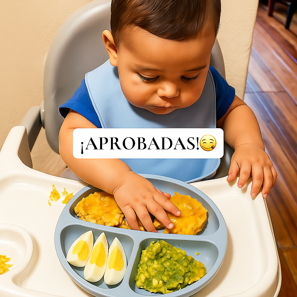 Foto de mamá satisfecha