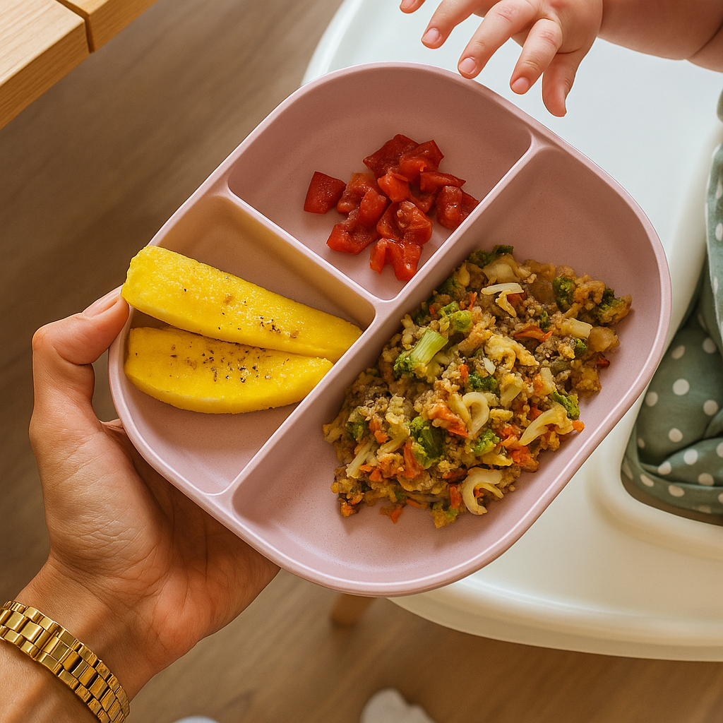 Foto de mamá satisfecha